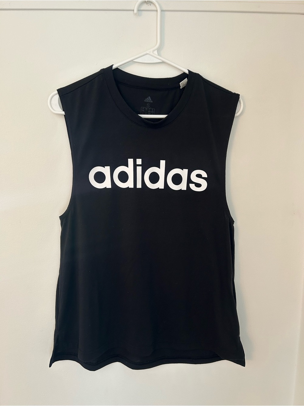 Adidas Black Sleeveless Tank